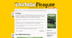 Desktop Screenshot of cartoonpicayune.com