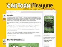 Tablet Screenshot of cartoonpicayune.com
